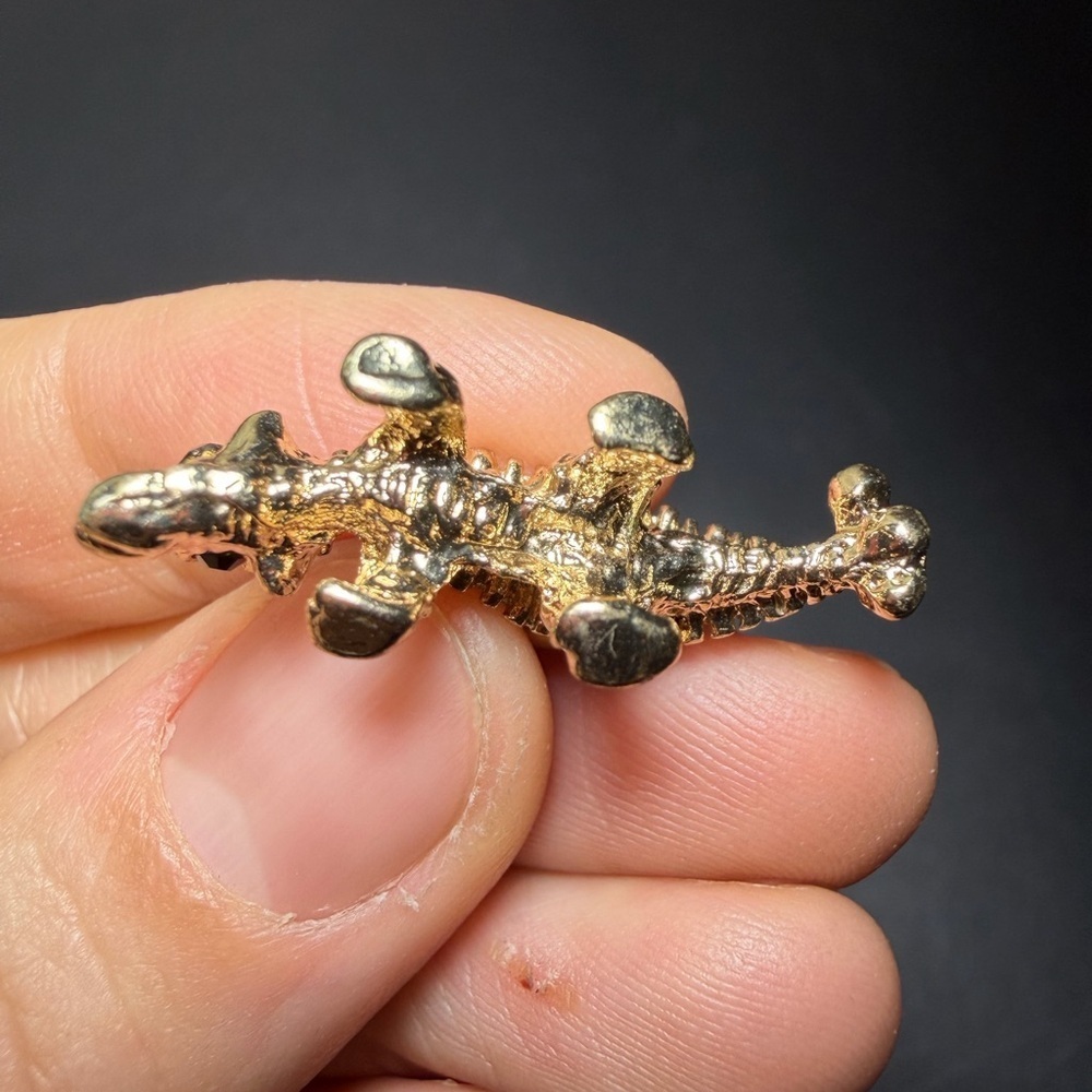 Fashion Jewelry Gold Reptile Charm Bracelet - Picture 5 of 10